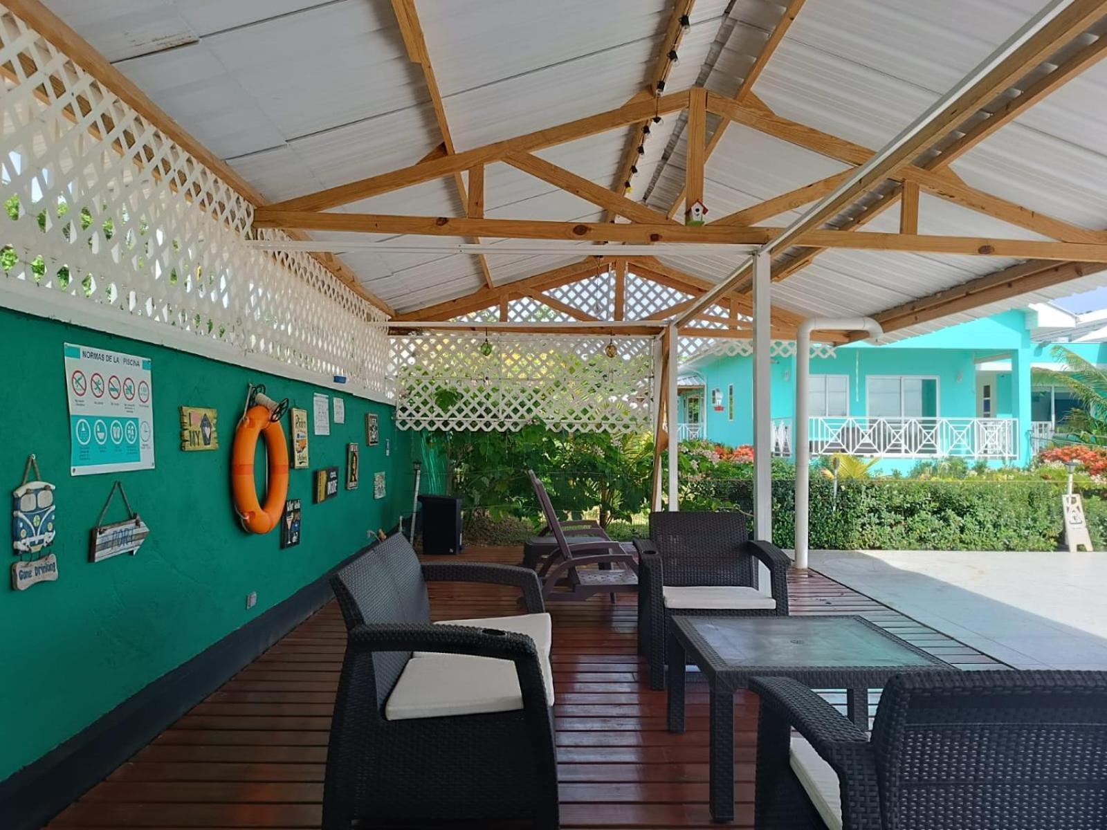 San Andrés Blue Lizard Houseヴィラ エクステリア 写真