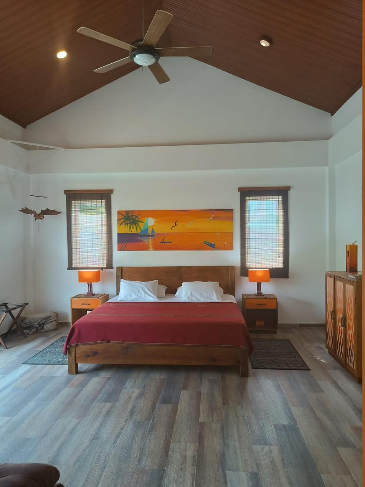 San Andrés Blue Lizard Houseヴィラ エクステリア 写真